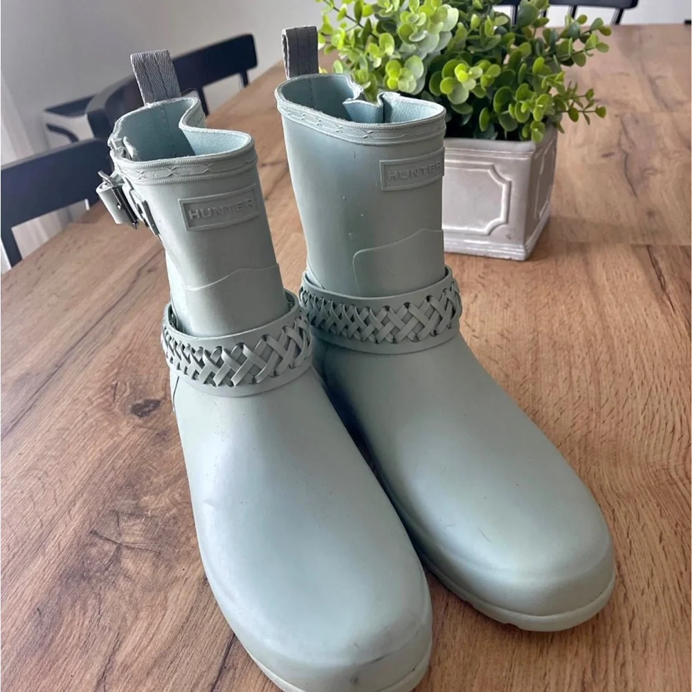Sea Spray Hunter Biker Boots Sz 8 EUC